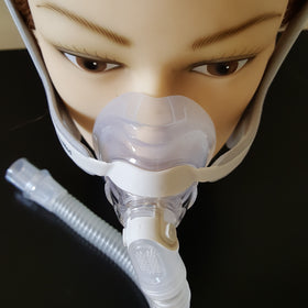 ResMed AirFit N20 Nasal CPAP mask w headgear all size him / her ResMed AirFit N20 Nasal CPAP mask w headgear all size him / her